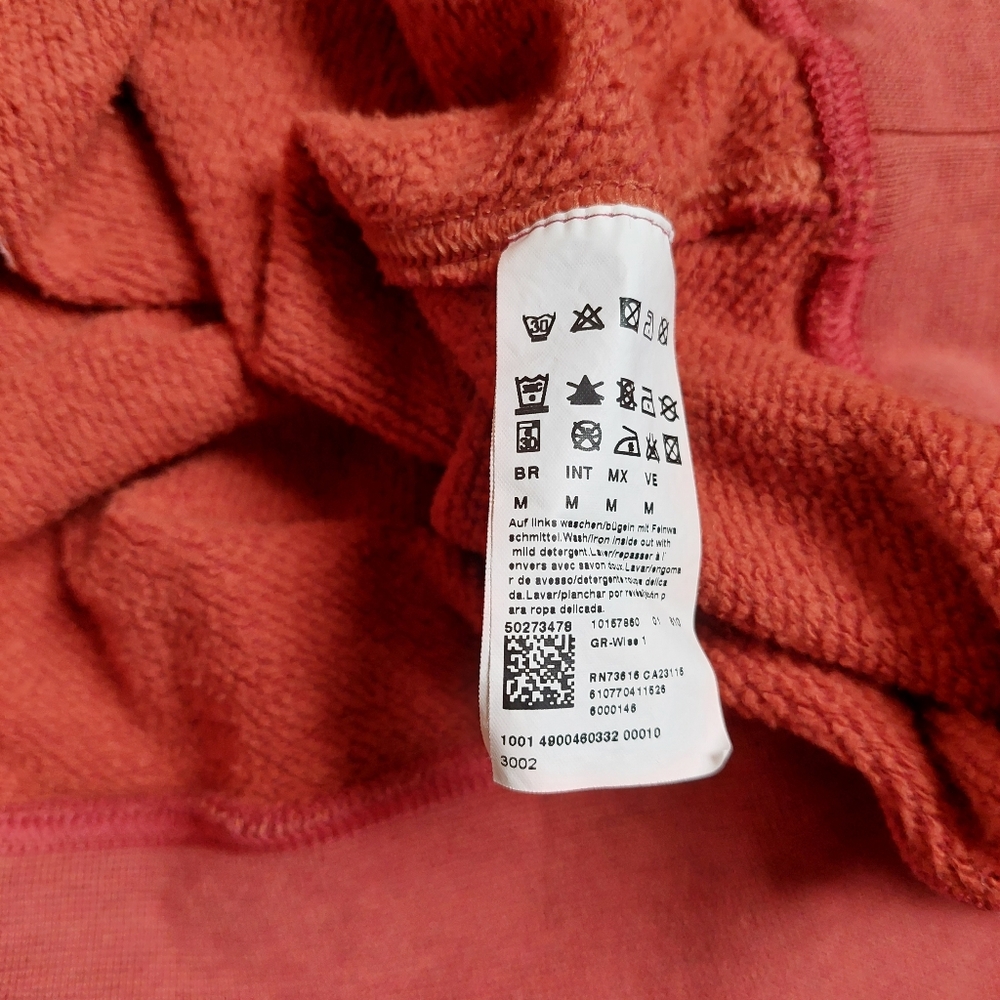 Red Raglan Sweatshirt - Picture 5 of 7